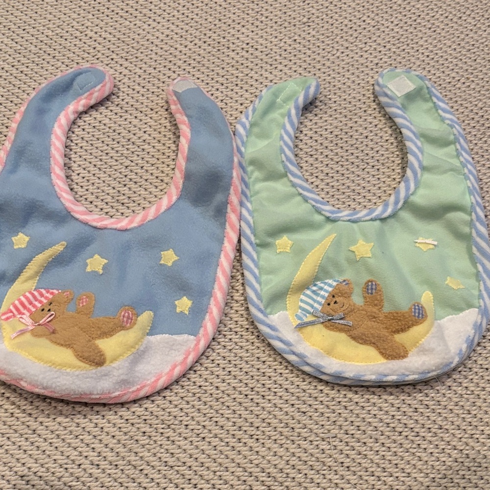 Bibs 2 polyester face back olefin Santa’s Best Christmas Eve